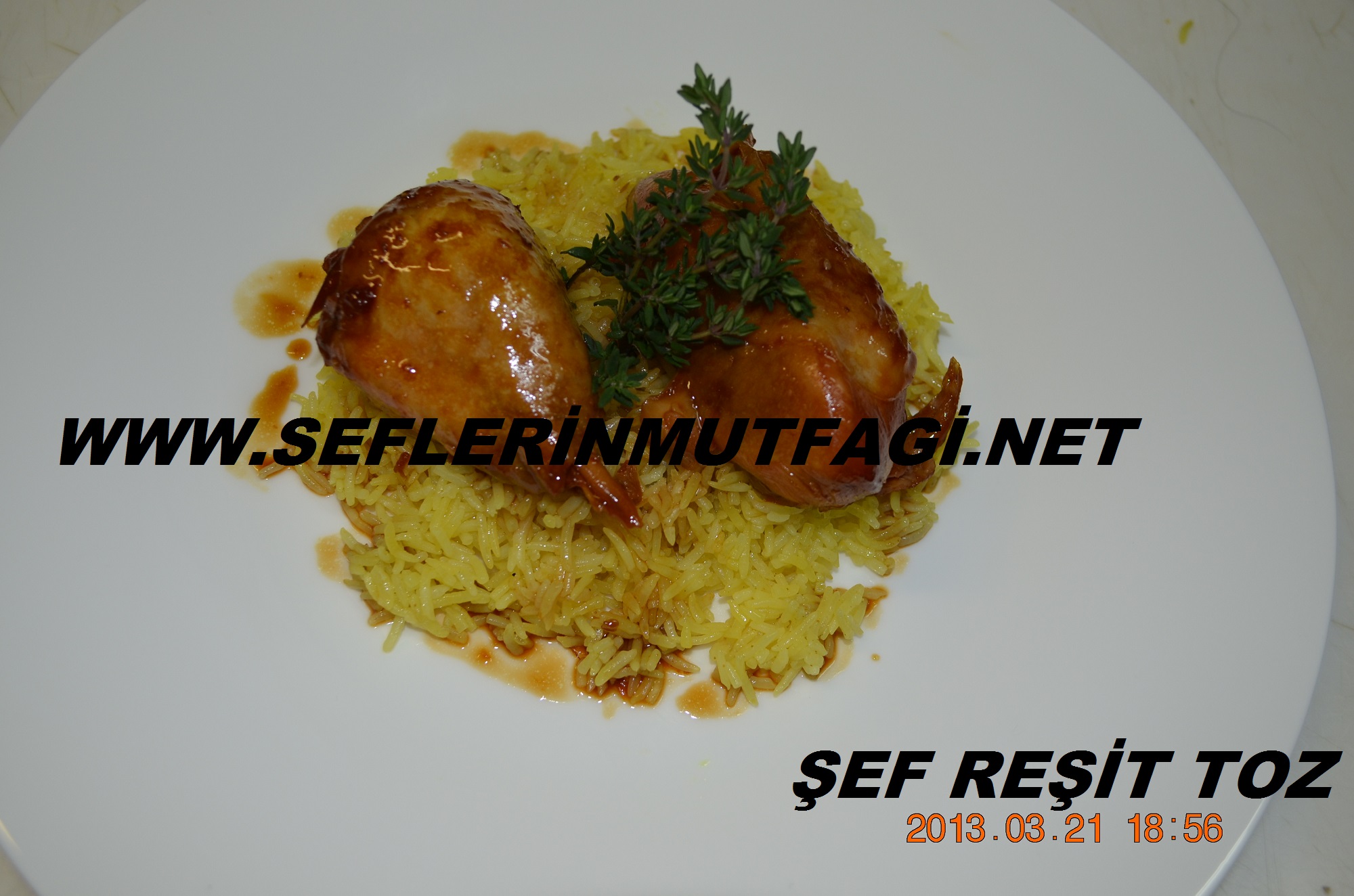 Soya soslu ballı tavuk baget