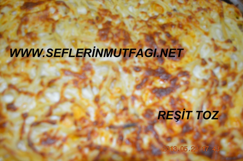 Beşamel soslu Fırın makarna tarifi
