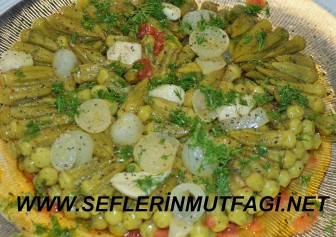 Zeytinyağlı bamya tarifi