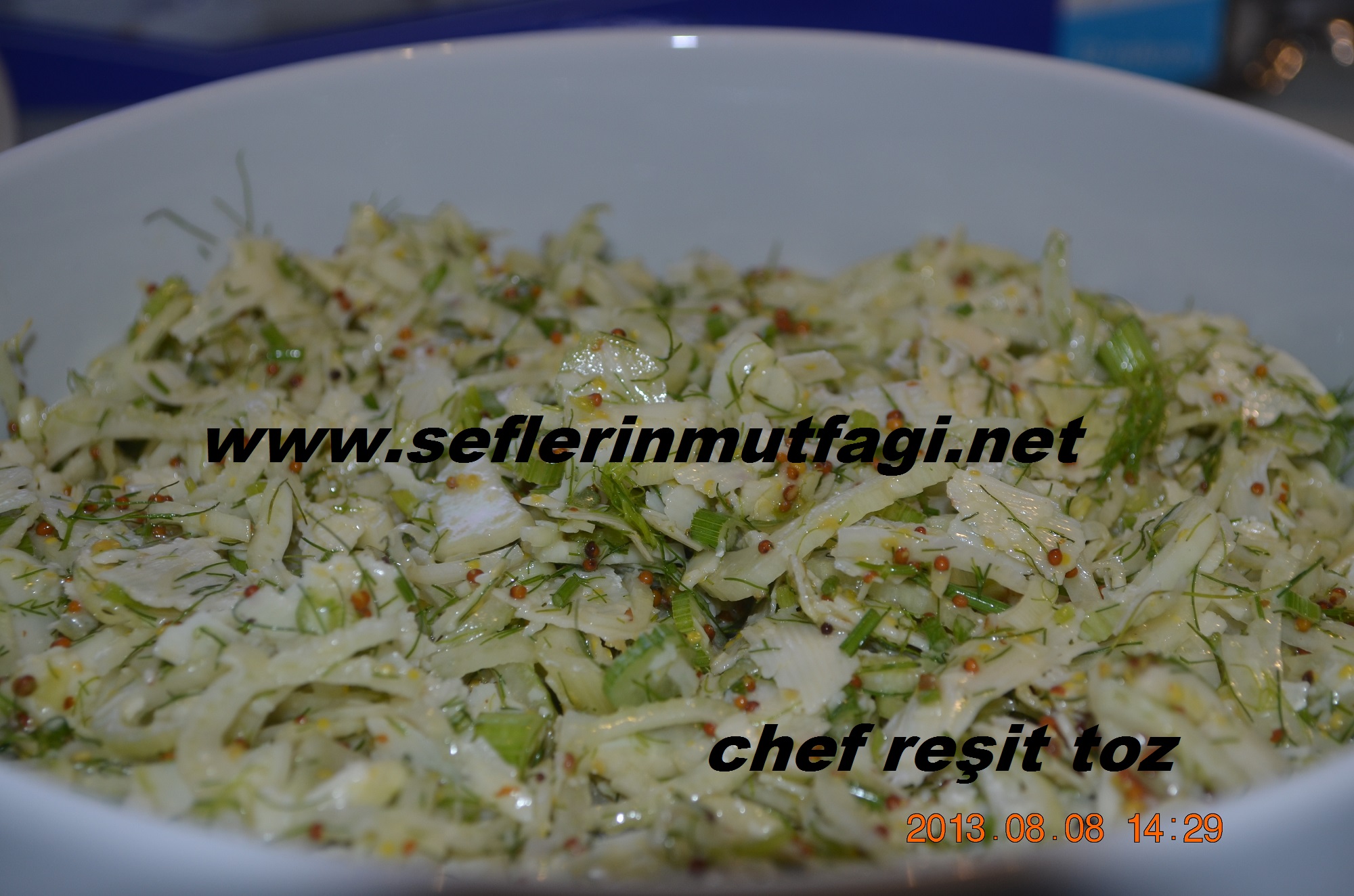çiğ enginar salatası