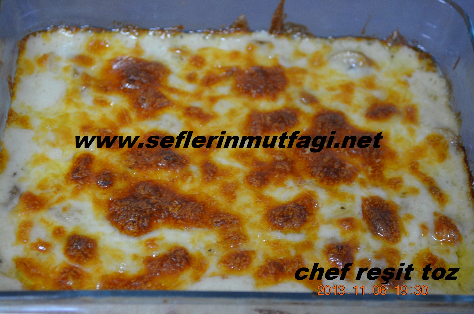 Beşamel soslu mantar