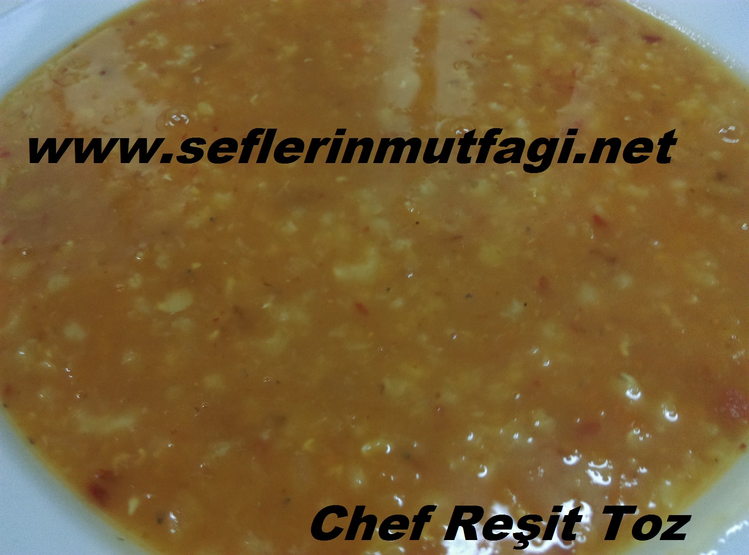 Pirinçli mercimek çorbası