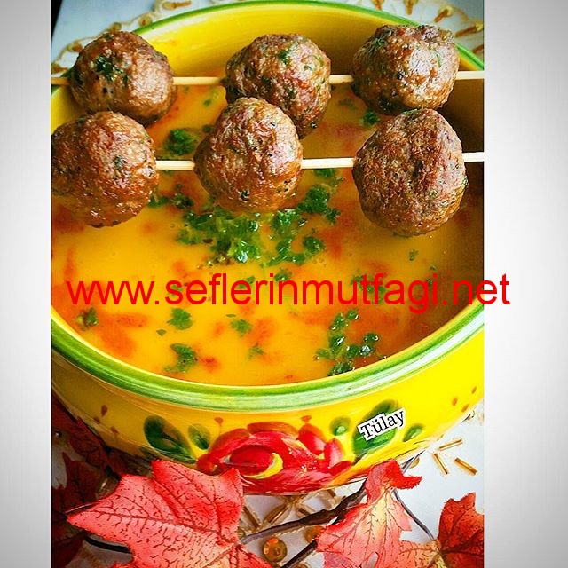 Köfteli sebze çorbası tarifi