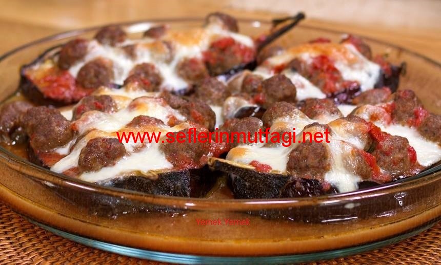 Köfteli patlıcan tarifi