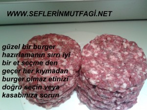 Evde hamburger köftesi nasıl hazırlanır?