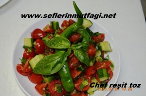 Çoban salata nasıl yapılır