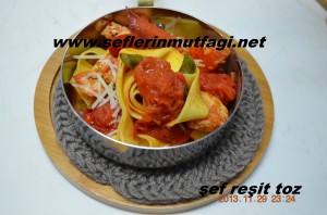 Istakozlu papardelle makarna