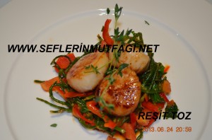 Deniz börülceli deniz tarağı tarifi