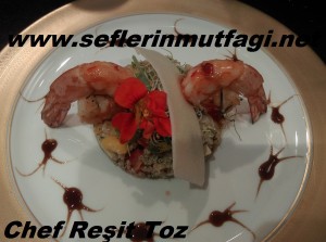 Karidesli kinoa salata tarifi