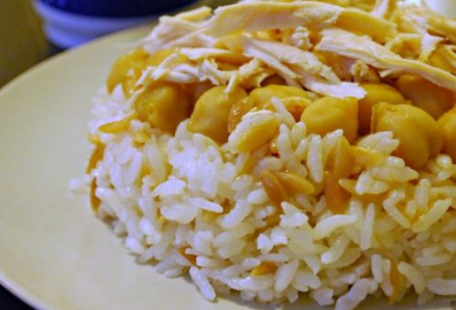 Nohutlu Tavuklu Pilav