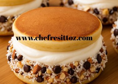 Kremalı Çifte Pankek Sandviç Tarifi (Deluxe Versiyon)