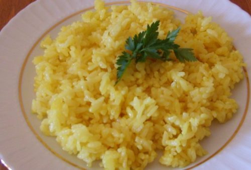 Zerdeçallı Pilav